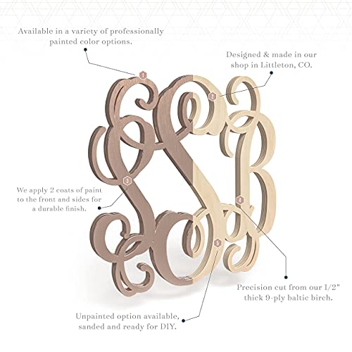 Personalized Wooden Anchor Name Sign - Nautical Wall Decor For Beach House - Custom Anchor Sign Door Hanger - Navy and Ship Art Decorations For Your Home by 48 Hour Monogram - Image 7