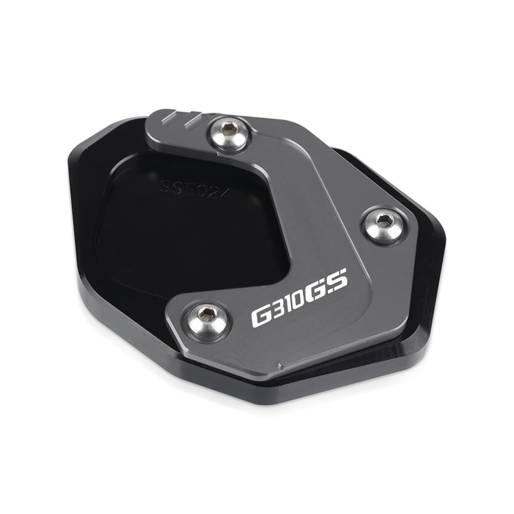 Plaque support élargie G310GS extension béquille moto - 8