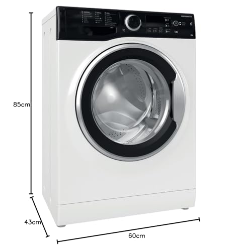 Whirlpool WSB 624 S IT wasmachine, 6 kg, vrijstaand, voorlader, centrifugerental 1200 omwentelingen per minuut, breedte 59,5 cm, diepte 42,5 cm, hoogte 85,0 cm, energieklasse C - Afbeelding 4