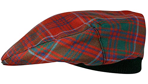 Casquette plate tartan Grant par I LUV LTD, l'élégance écossaise authentique