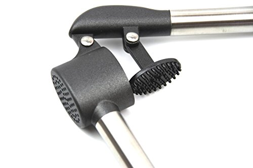 Espremedor de alho de aço inox WMF preto 17 cm - 23149