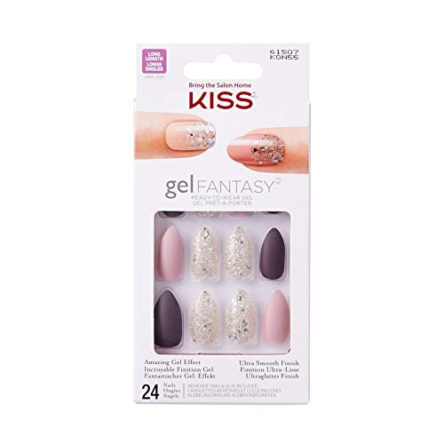 Kiss Gel Fantasy Medium Length Gel Nails (KGN55)