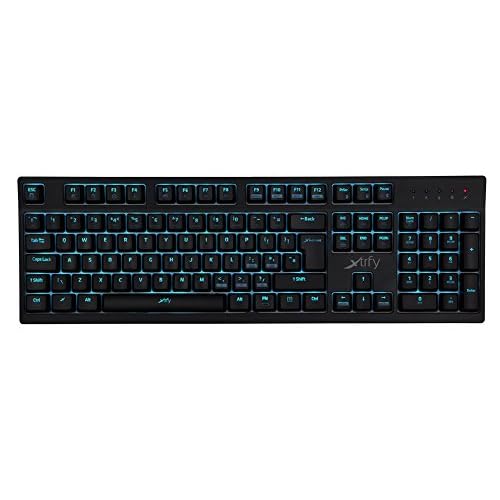 Xtrfy K2 Gaming Tastatur, Kailh Red - RGB LED, DE Layo