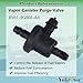 Yukrotor Vapor Canister Purge Valve BV619G866AA Compatible with 2013-2018 Ford Escape, 2014-2019 Fiesta, 2013-2018 Focus, 2015-2018 Lincoln MKC Replaces OE# 0280142500