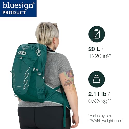 Osprey Tempest 20L Women's Hiking Backpack with Hipbelt, Stealth Black, WXS/S, Extended Fit2