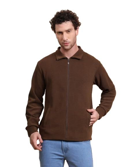 armenor Men Winter Wear Zipper Sweatshirt-picture-15