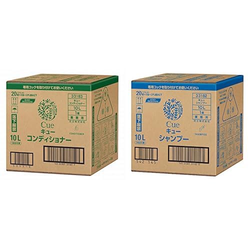 Amazon | Cue 【セット】コンディショナー&シャンプー 各10L | 花王