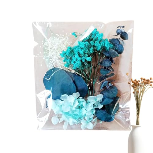 Fleurs séchées - Bouquet en Vrac pour Vase, kit de Bricolage Floral | Arrangements naturels pour décoration, Moulage en résine, création de Bougies, Cadres Photo, Scrapbooking, Art Fait Main