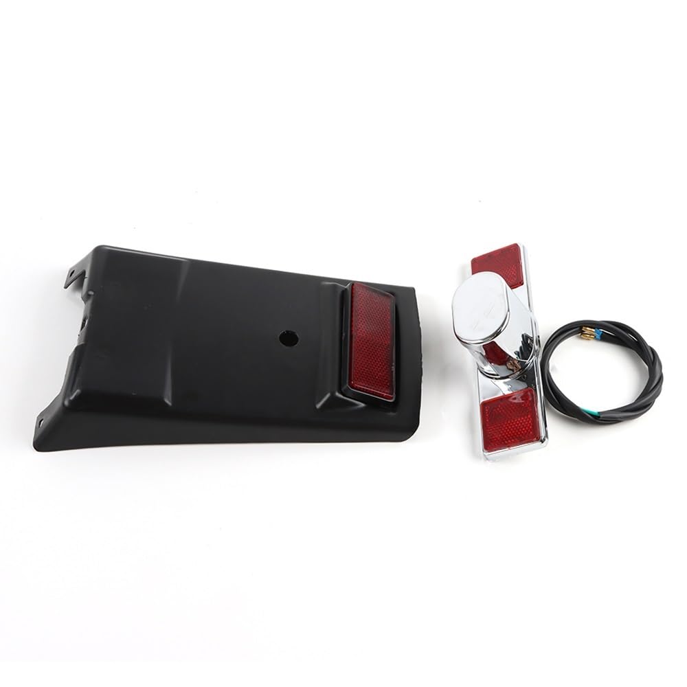 Kotflügel Motorrad Hinten ABS Kunststoff Fender Bremse Rücklicht Kit Fit Für Honda Rebel CA250 125 CMX250