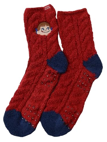 フレンズヒル ペコチャン ルームソックス レッド YW-211-113のサムネイル