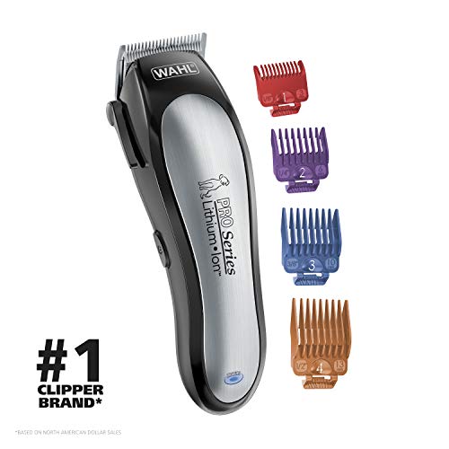 Wahl Lithium Ion Pro Series Cordless Animal Clippers – Rechargeable, Heavy-Duty, Electric Dog & Cat Grooming Kit For Small & Large Breeds With Thick To Heavy Coats – Model 9766 #TOP1
