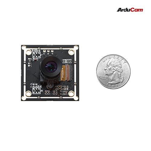 Arducam Câmera USB de obturador global mono de 100fps, módulo de webcam UVC 720P OV9281 com lente M12 de baixa distorção sem microfones, para computador, laptop, Android e Raspberry Pi - Imagem 4