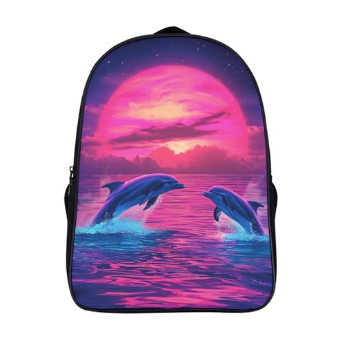 Mochila guardería delfín 3D impermeable mochila escolar kindergarten niño
