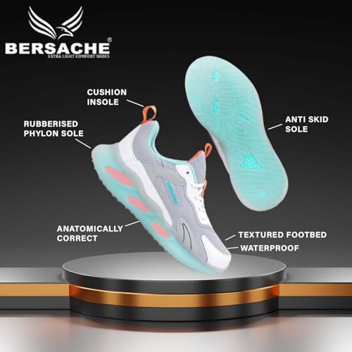 Image of BERSACHE Premium Sports,Walking,Gym,Cricket, Trending Running Shoes for Men