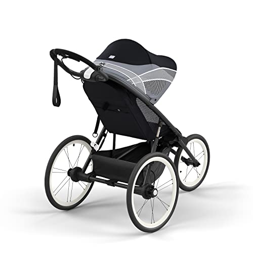 Cybex AVI Jogger-kinderwagen, One Box met frame en stoelpakket, vanaf ongeveer 6 maanden - ongeveer 4 jaar, max. 111 cm en 22 kg, multifunctioneel, Black/All Black - Afbeelding 6