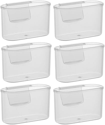 Cabilock Caja de almacenamiento lateral para puerta, organizador de congelador, mini organizador de refrigerador, contenedores de almacenamiento