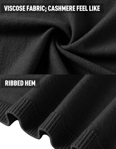 PULI Women's Versatile Knitted Shawls Scarf Poncho Sweater with Buttons Lightweight Spring Summer Fall Wraps4