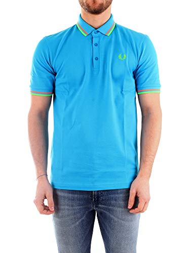 Preisvergleich Produktbild Fred Perry M102 Kurze Ärmel Herren Celeste XL