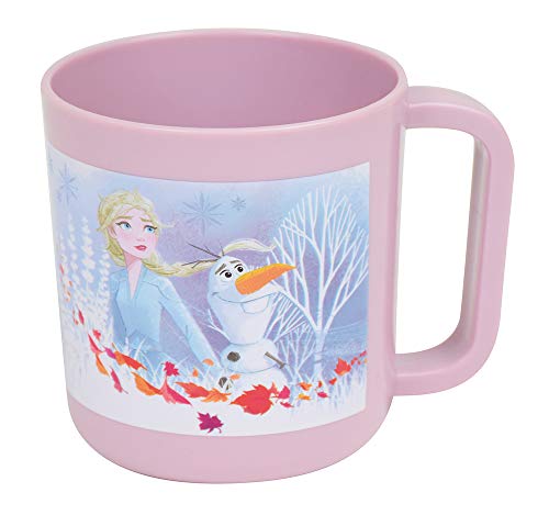 FUN HOUSE 005739 REINE DES NEIGES MUG 350 ML POUR ENFANT, Rose