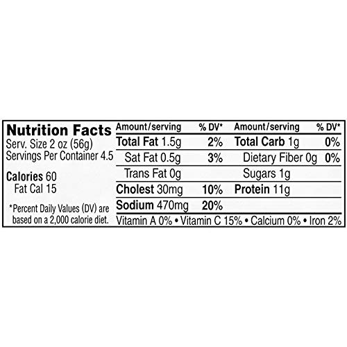 Miniatura 12 de Oscar Mayer Carne de almuerzo sándwich de jamón ahumado fresco sin curar en rodajas (bandeja de 9 onzas)