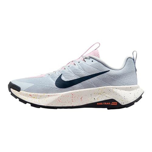 Nike Wildhorse 10 Men's Trail Running Shoes (FV2338-004, Pure Platinum/Football Grey/Pink Foam/Armory Navy)