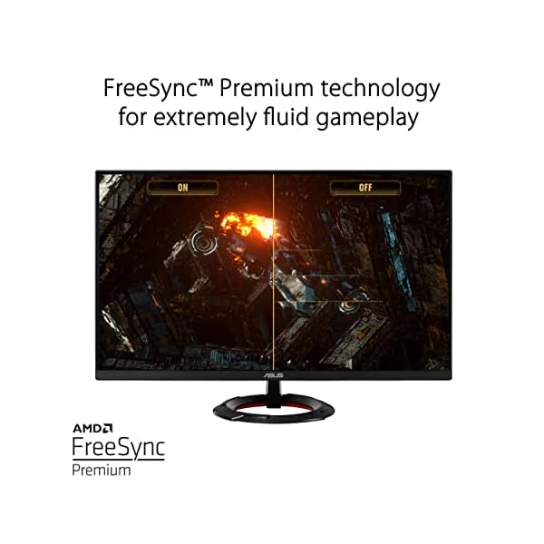ASUS TUF Gaming VG279Q1R - Monitor Gaming de 27" Full HD (1920x1080, IPS, 144 Hz, 1 ms MPRT, Extreme Low Motion Blur, FreeSync Premium, Shadow Boost) Negro - Image 5