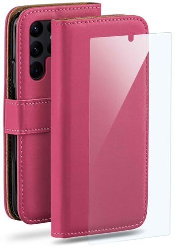 Housse Samsung S22 Ultra rose moex antichoc pour éviter les rayures avec support de visionnage