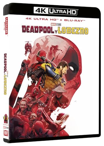 Deadpool Y Lobezno Deadpool Wolverine 4k Uhd Blu-Ray