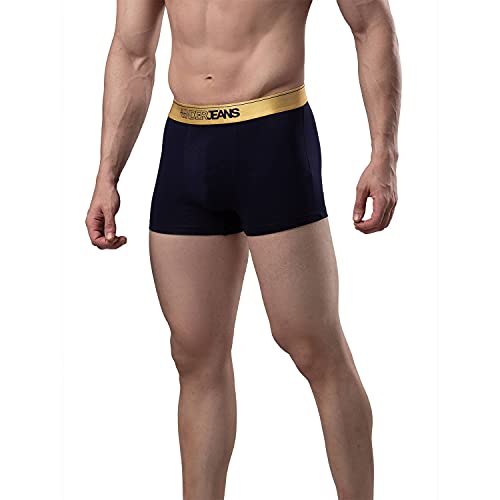 Image of Underjeans Men's Cotton Blend Regular Fit Trunk