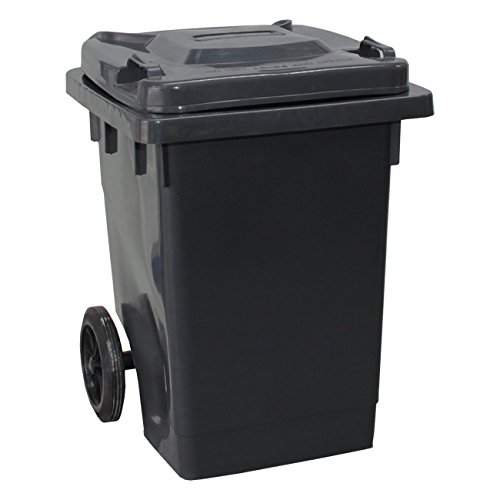 Yellowshield 75 Litre Wheelie Bin - GREY