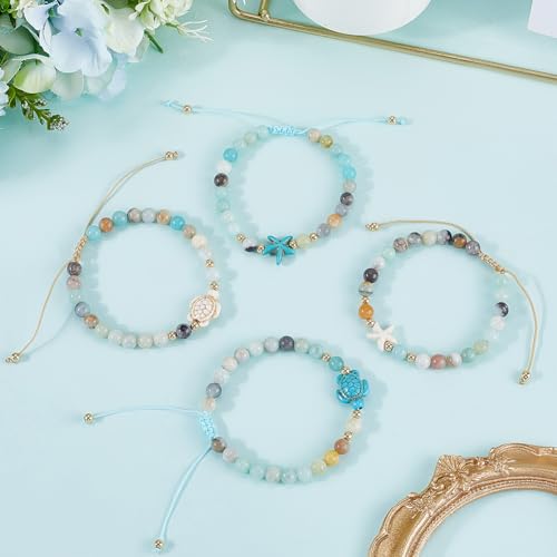 Ensemble bracelets tortue de mer réglables à offrir comme cadeau d'anniversaire - 8