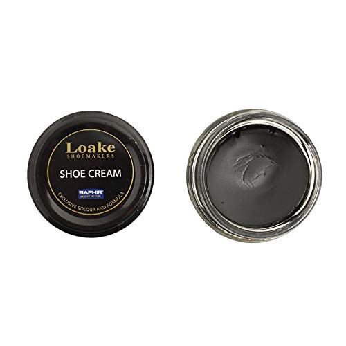 Loake Black Cream Polish By Saphir - Exclusive Colour And Formula Leather