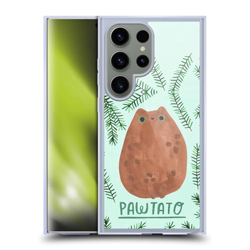 Coque Gel Samsung S24 Ultra Compatible MagSafe Planet Cat Pawtato Head Case Designs