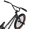 cubsala Syzygy 20 Inch Freestyle BMX Bike Bicycles for Ages Over 6 Years Old Teen Beginner and Adult Riders, Matt Black with Brown Tires #3