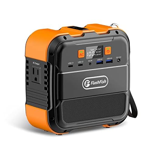 Portable Power Station 98Wh, FF Flashfish Solar Generator 120W Backup Power Battery Pack With AC/DC/Type-c/USB/Flashlight, 110V Power Bank For Charging Laptop Phone Tablet In Camping RV Trip