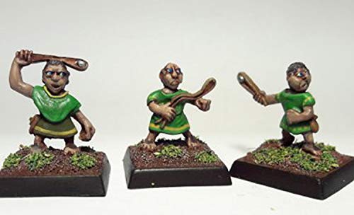 Langley Models Borderlands Miltia Slinger figuras de 28 mm Wargaming Oldhammer Kit sin pintar Cover