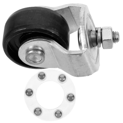 NULYLU Heavy Duty 2 Ton Jack Caster Wheel Replacement for Floor Jack Swivel Wheel