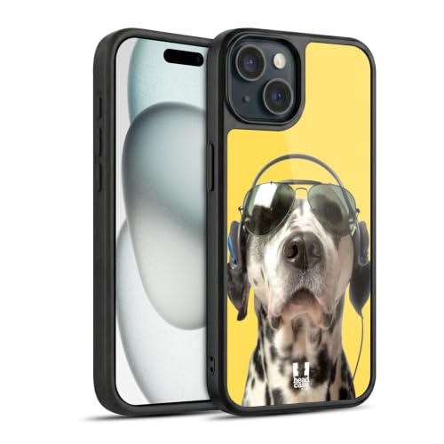 Protection de Qualité Militaire Coque Gel Renforcée iPhone 15 Dalmatien