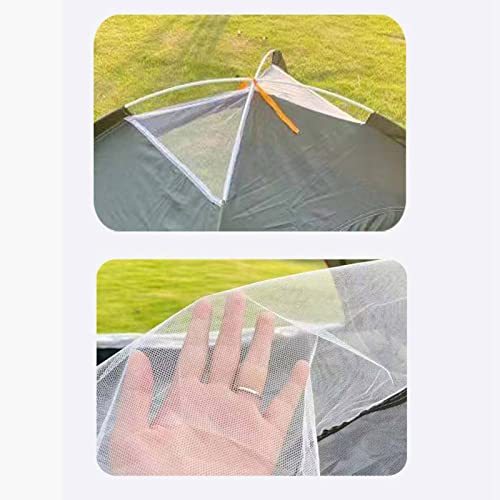 Carpa para camping para 2 personas con doble capa y protección solar miniatura 4