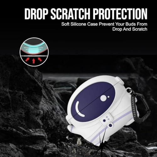 Image of Silicone Case Cover for Oneplus Nord Buds 3Pro Protective and Dustproof (Astronaut)