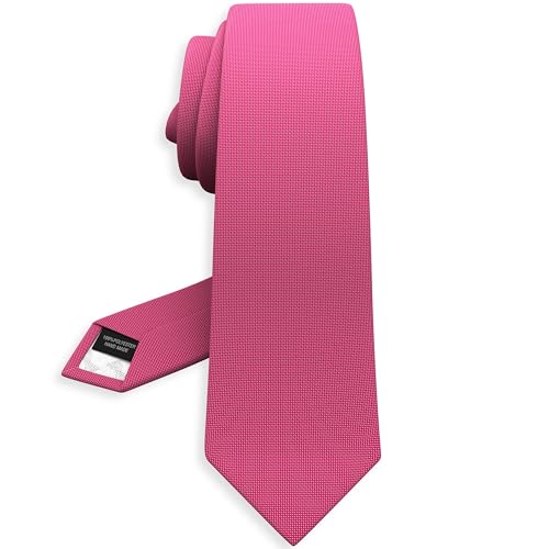 Image of Men's Oxford Matt Neckties Solid Color for Adults Tuxedo Classic Design, by Bow Tie Hosue
