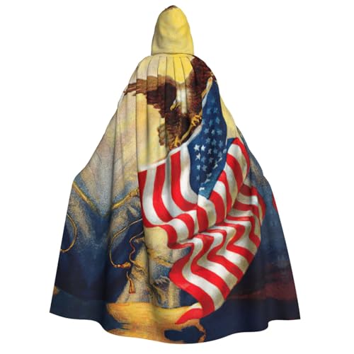 Cape sorcière corbeau à capuche pour costume unisexe original sans effort