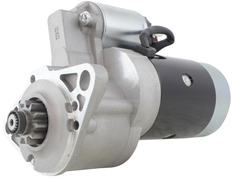 New Premium Starter Compatible with Ford Tractors New Holland Ag & Ind 1983-2002 M2T54083 M2T54085 SBA18508-6410 SBA18508-6500 SBA18508-6510 014019 227017244 91-27-3146N M2T54091 M2T58981