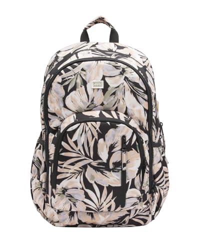 Billabong Women's Roadie Luggage, Black Floral, One Size2