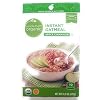 Simple Truth USDA Organic Instant Oatmeal Apple Cinnamon 10 Packets Non GMO (Pack of 2)