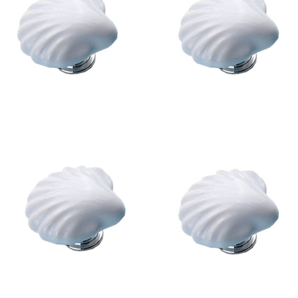 Boutons de porte ronds en céramique DOITOOL lot de 4 pour tiroirs