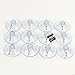 COTU (R) 12 Pack Suction Cup Hooks 1 3/4 inch - Made in USA (Holds up to 3 lbs per Suction Cup)
