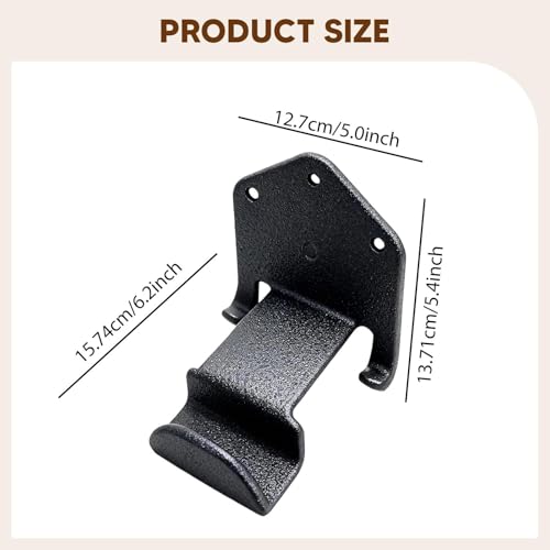 Support pour pompe de jardin robuste en acier de qualité pour garage ordonné