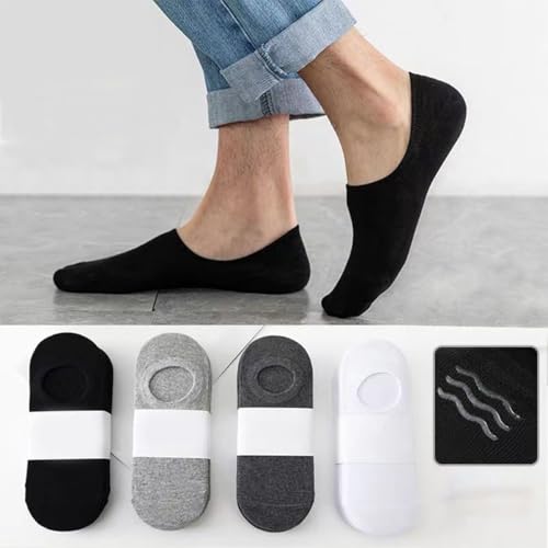 Image of 4 Pairs /6 Packs Ankle Socks Women Mens No Show Thin Athletic Running Low Cut Short Sock Anti-slip