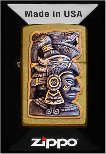 Encendedor Zippo grabado personalizado a prueba de viento miniatura 1